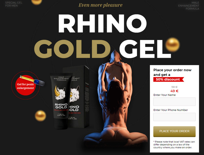 Rhino Gold Gel Ireland