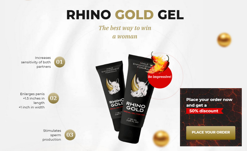 Rhino Gold Gel effect
