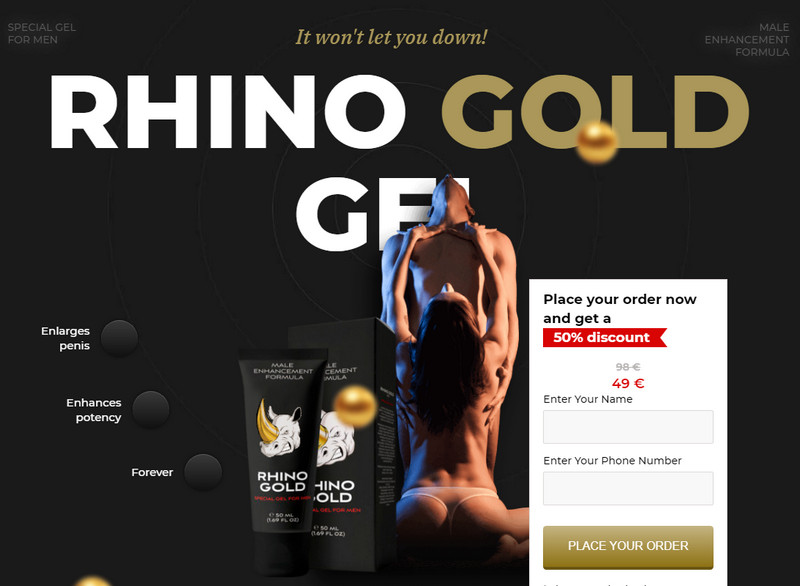 Rhino Gold Gel price